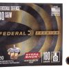 Federal Personal Defense 40 S&W Ammo 180 Grain Hydra-Shok Jacketed Hollow Point
