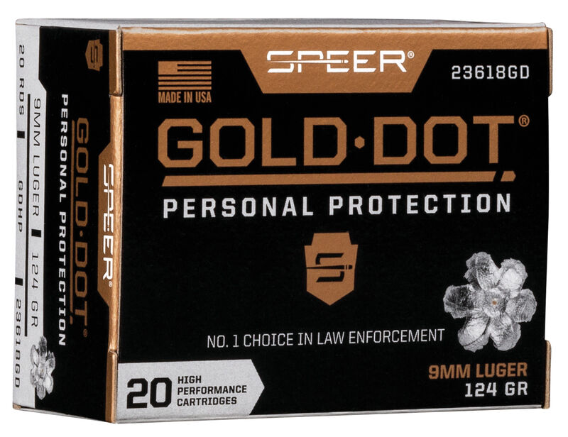 Speer Gold Dot Personal Protection 9mm Luger