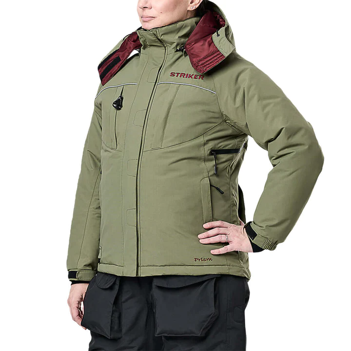 Striker Women's Renegade Ice Fishing Jacket - Windproof Water-Resistant Outdoor Winter Coat