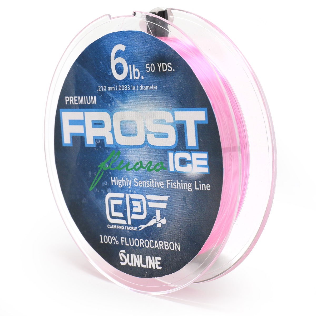 Clam Frost Ice Fluorocarbon Fishing Line - Mel's Outdoors
