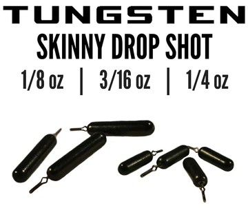 Kenders Tungsten Skinny Drop Shot Weight