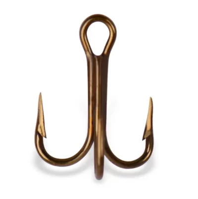 Mustad Treble Hook Bronze