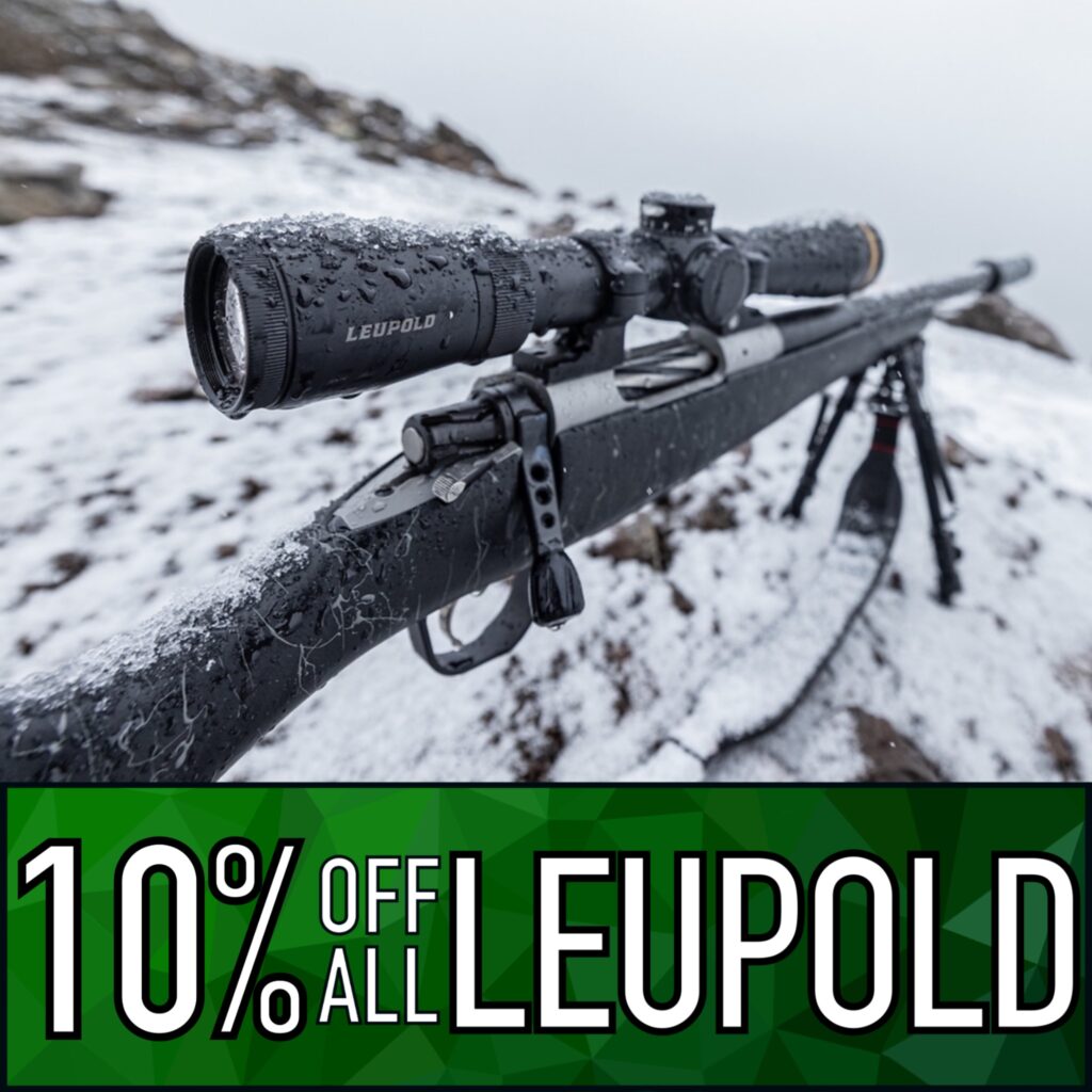 Cyber Monday Military Discount Student Discount Black Friday Sale 10% Off All Leupold with Coupon Code 2A