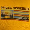Spicer Minnesota Woods & Paddles T-Shirt in Gold