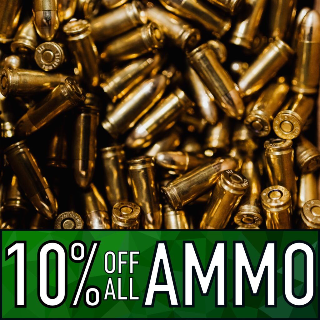 Cyber Monday Military Discount Student Discount Black Friday Sale 10% Off All Ammo with Coupon Code 2A