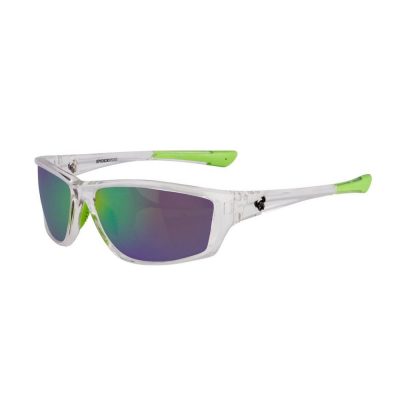 SpiderWire SPW008 Clear Green Sunglasses
