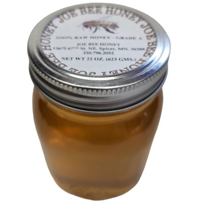 Joe Bee Honey is honey in its natural raw state from bees never treated with chemicals or antibiotics.