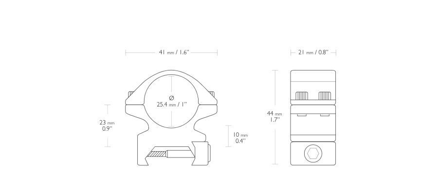 MATCH MOUNT 1"