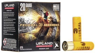 Federal Upland Magnum 20 Gauge 6 Shot Size