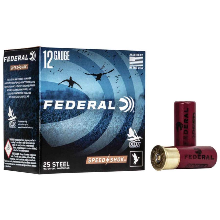 Federal Speed-Shok Shotshell 12GA 2-3/4" 1-1/8oz