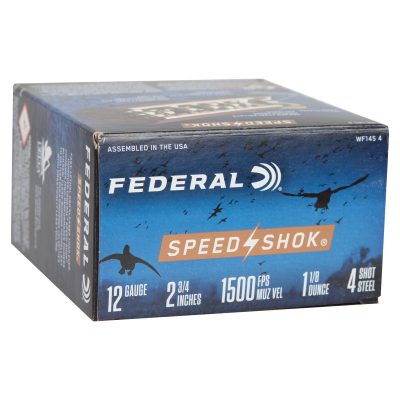 Federal Speed-Shok Shotshell 12GA 2-3/4" 1-1/8oz