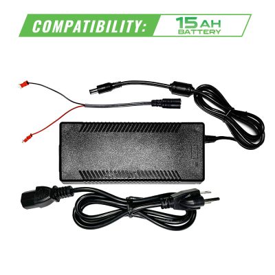 7A 12.6V Rapid Lithium Battery Charger w/ Quick Connect Harness