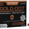 Gold Dot Handgun Personal Protection 30 Super Carry 115 Grain