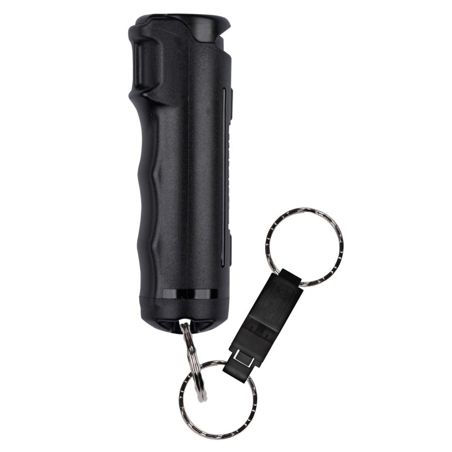 2-IN-1 PEPPER GEL WITH DETACHABLE SAFETY WHISTLE KEYCHAIN, SUPPORTS C.O.P.S.