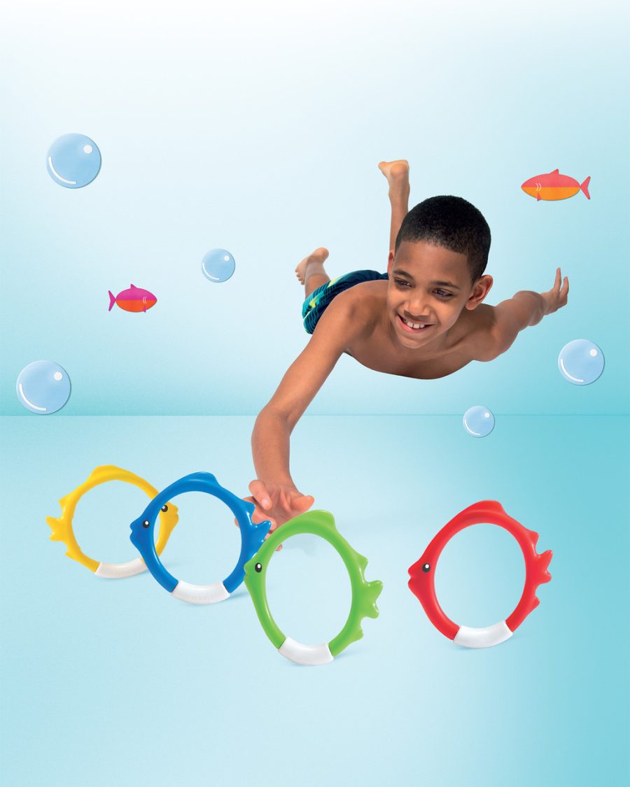 Underwater Pool Toys - Fish Rings