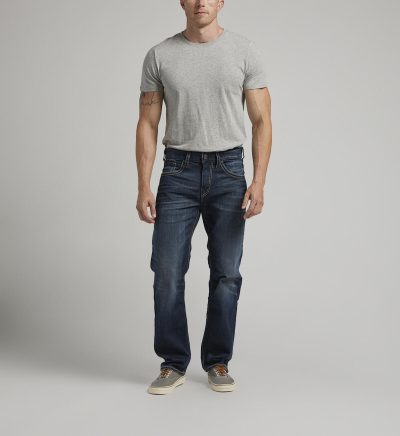 Silver Jeans Co. Eddie Relaxed Fit Tapered Leg Jean