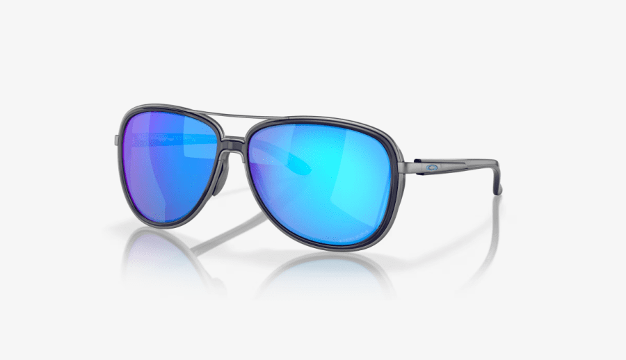 Oakley SplitTime Navy/Prizm Saph. Iridium Polarized Sunglasses