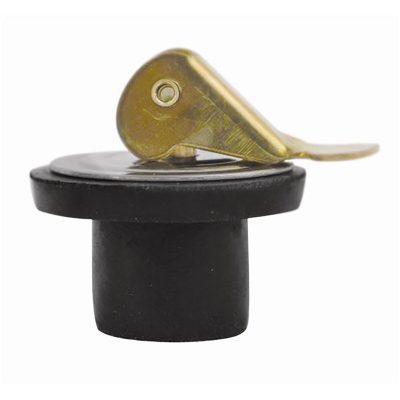 Attwood Livewell/Bailer Drain Plug with Snap-Handle Boat Accessory - 1/2in ID Thru Hull