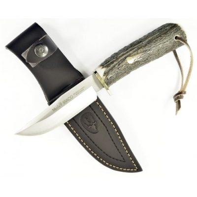 MUELA HUNTING KNIFE STAG HANDLE #BRACO-11A
