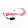 JOHNSON CRAPPIE BUSTER SPIN'R GRUB 1/16OZ PINK/PURPLE CBSRG1/16-PKPL