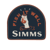 SIMMS FISH IT WELL BEER STICKER 13710-533-00