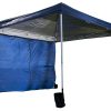 WFS CANOPY 10X10 W/ WALL BLUE GZ34-BLUE