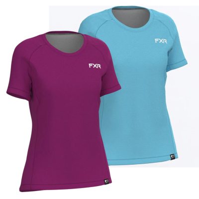 FXR Women's Attack UPF Wine T-Shirt