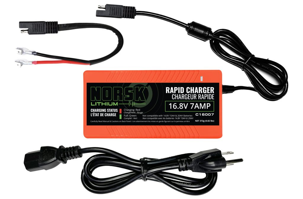 16.8V 7A Rapid Lithium-Ion Charger – Norsk Lithium