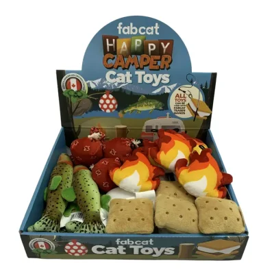 Happy Camper Assorted Camping Catnip Cat Toy