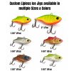 DDS Fishing Custom Hand Painted Lipless Ice Jigs