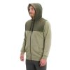 Grundens Daggerboard Hoodie Lichen Green side picture
